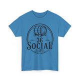 36 Social Logo 2 Black SL Basic T-Shirt - Unisex