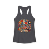 Hippie Van USA 250 1776 2026 Retro Patriotic Basic Racerback Tank Top - Women's