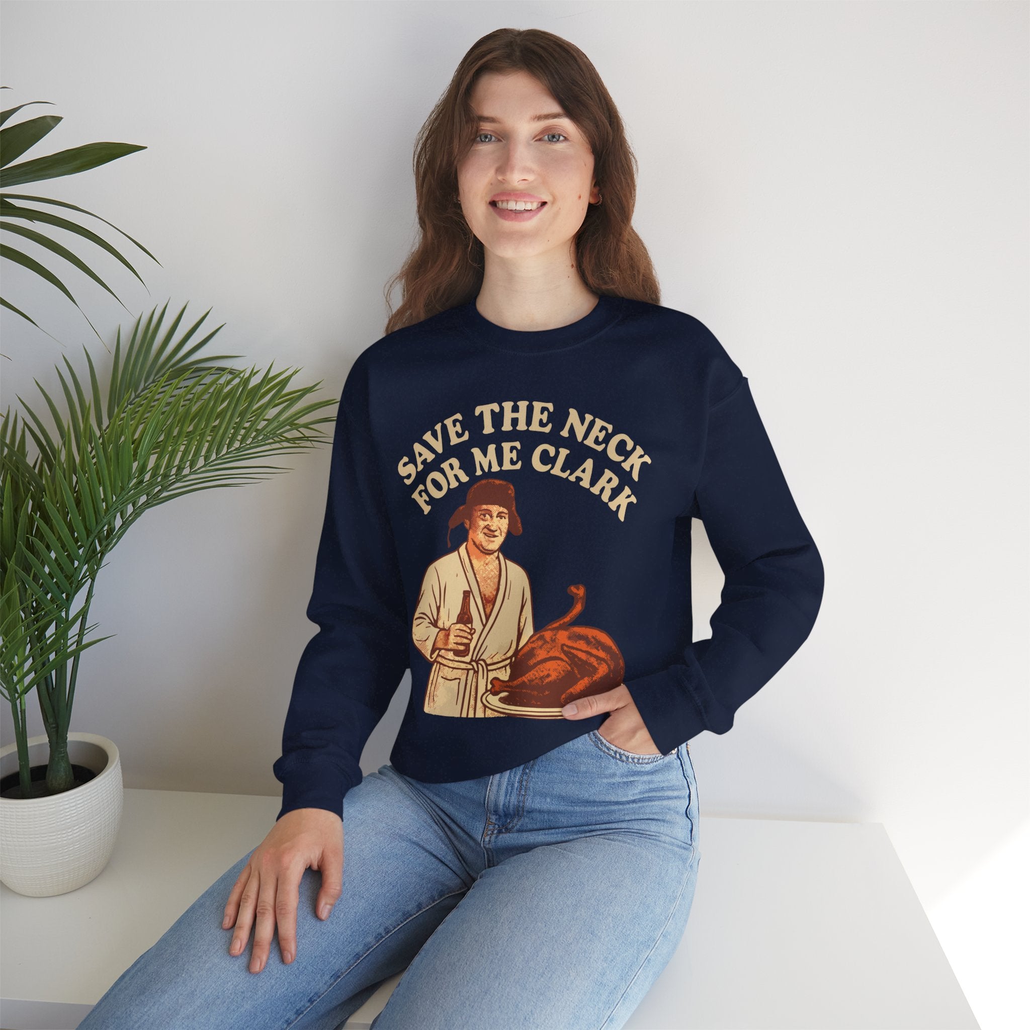 Save The Neck For Me Clark Crewneck Sweatshirt - Unisex