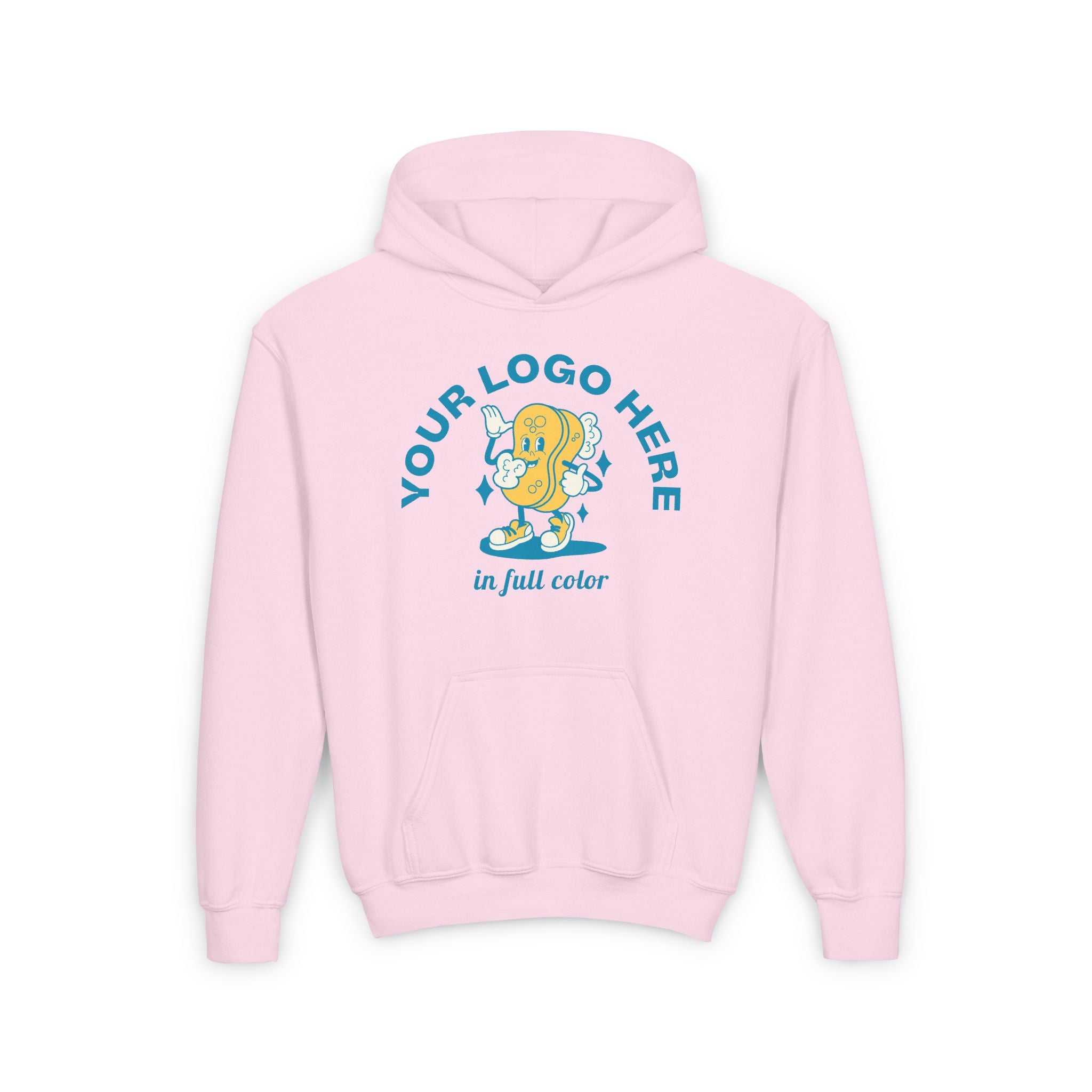 Youth Heavy Blend Hooded Sweatshirt - Your Logo, Your Brand