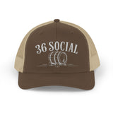 Snapback Trucker Cap - Embroidered - 36 Social