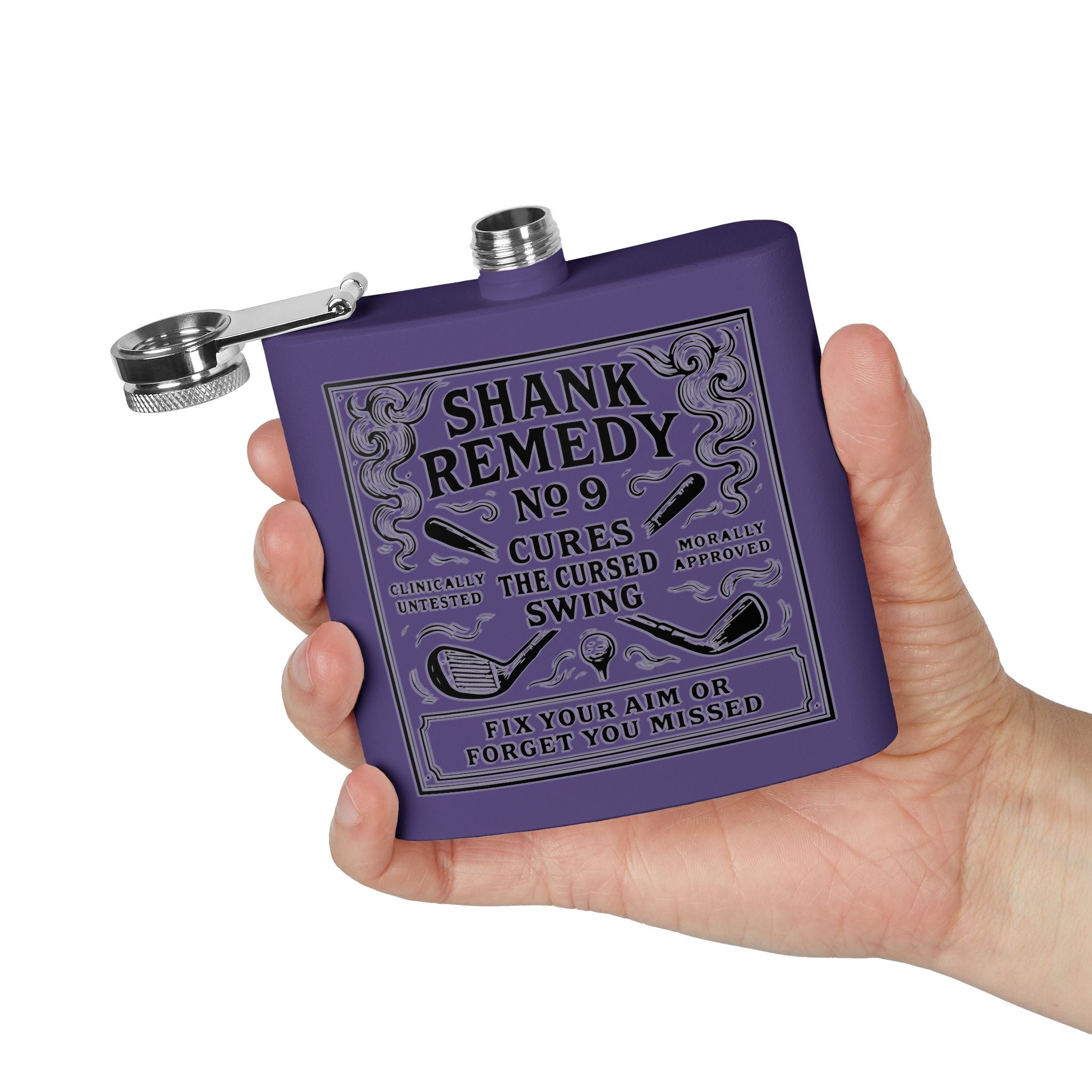 Shank Remedy Flask - 6oz