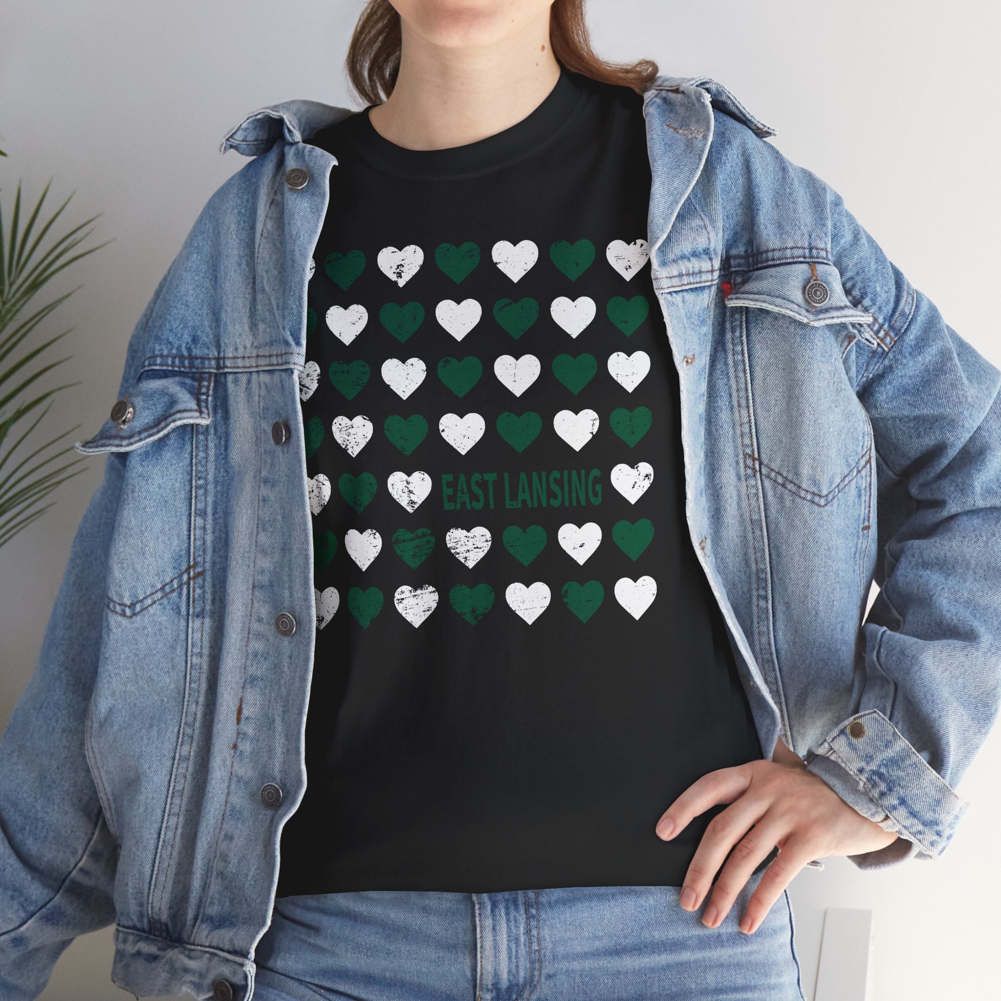 Hearts East Lansing Basic T-Shirt - Unisex