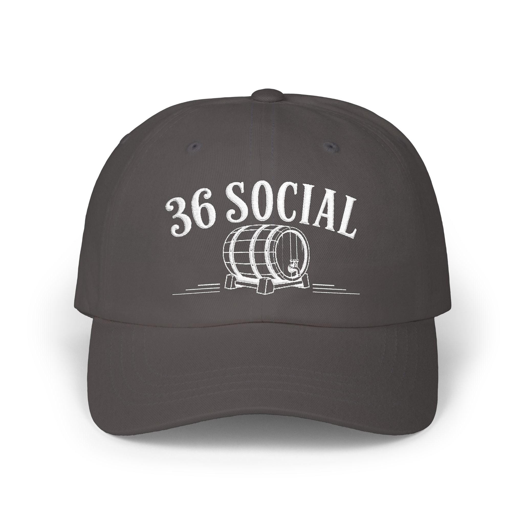 Classic Dad Cap - Embroidered - 36 Social