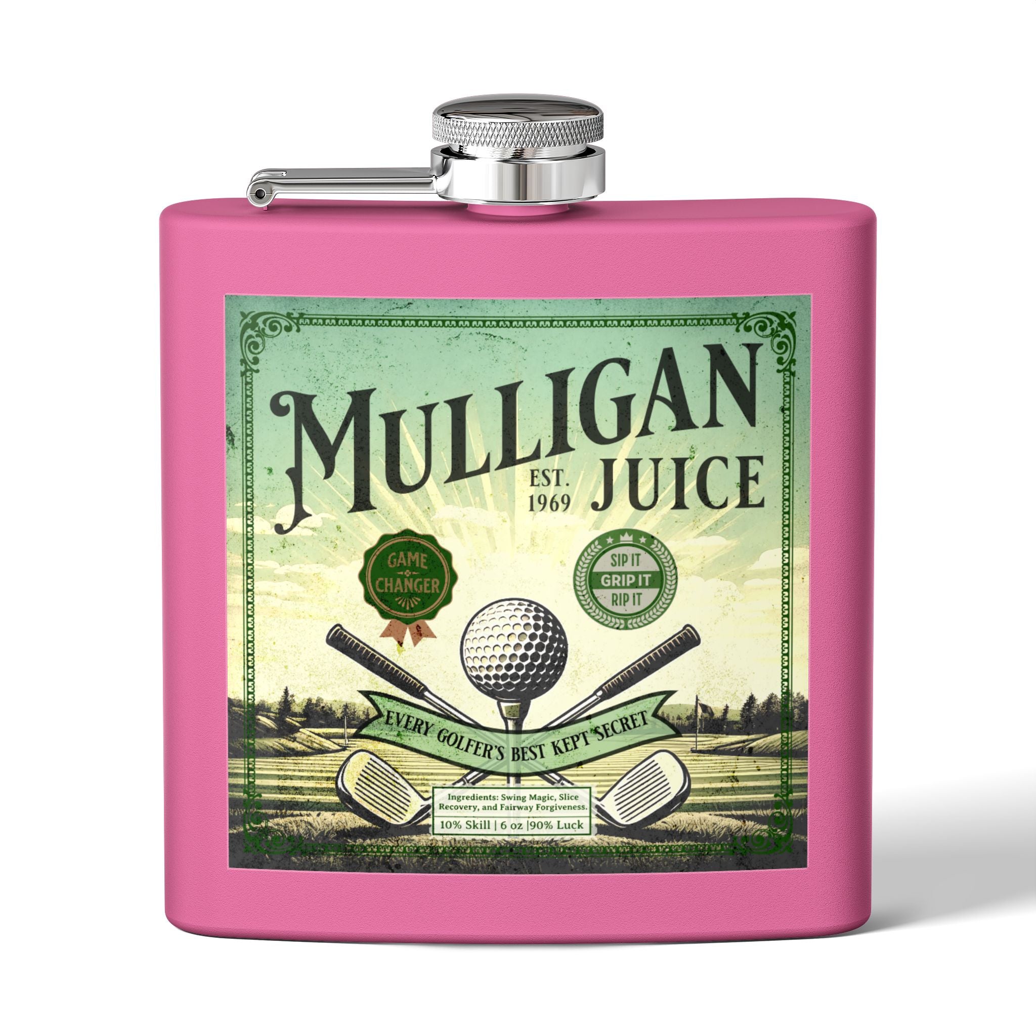 Mulligan Juice  Flask - 6oz