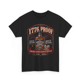 Liquor Bottle America 250th Anniversary Vintage Funny Patriotic Basic T-Shirt - Unisex