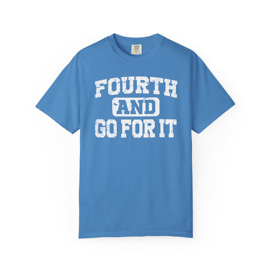 Fourth and Go For It White Premium T-Shirt - Unisex