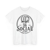 36 Social Logo 2 Black SL Basic T-Shirt - Unisex