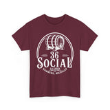36 Social Logo 2 Black SL Basic T-Shirt - Unisex