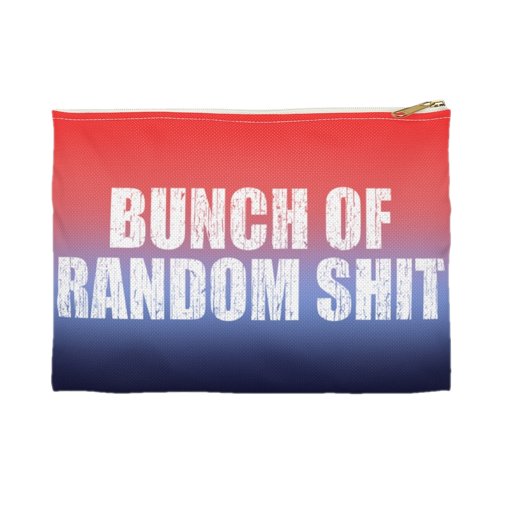 ***2 SIDED***  Accessory Pouch (Flat Bottom) - Bunch of Random Shit - HRCL LL