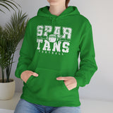 Spartans Football White Hoodie - Unisex