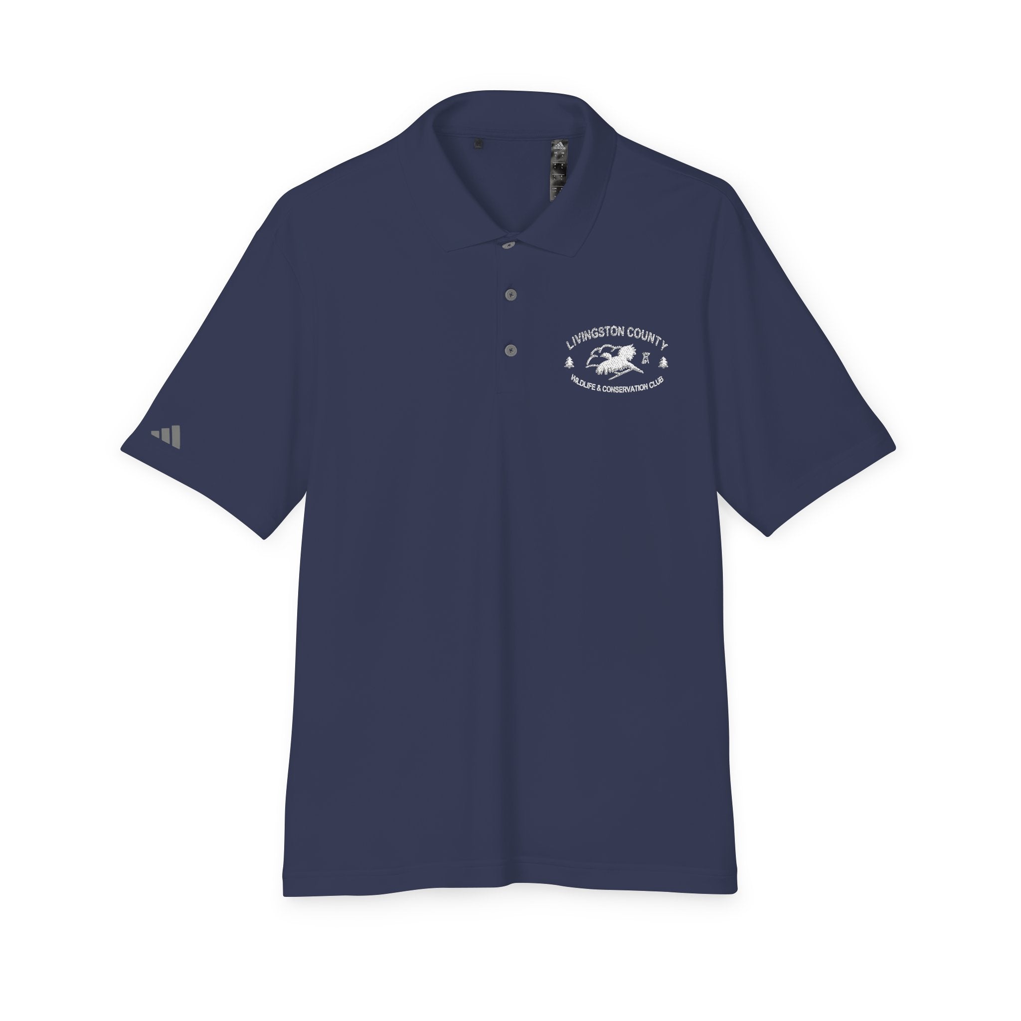 LCWCC Original Logo - Adidas Unisex Performance Polo (Embroidery)
