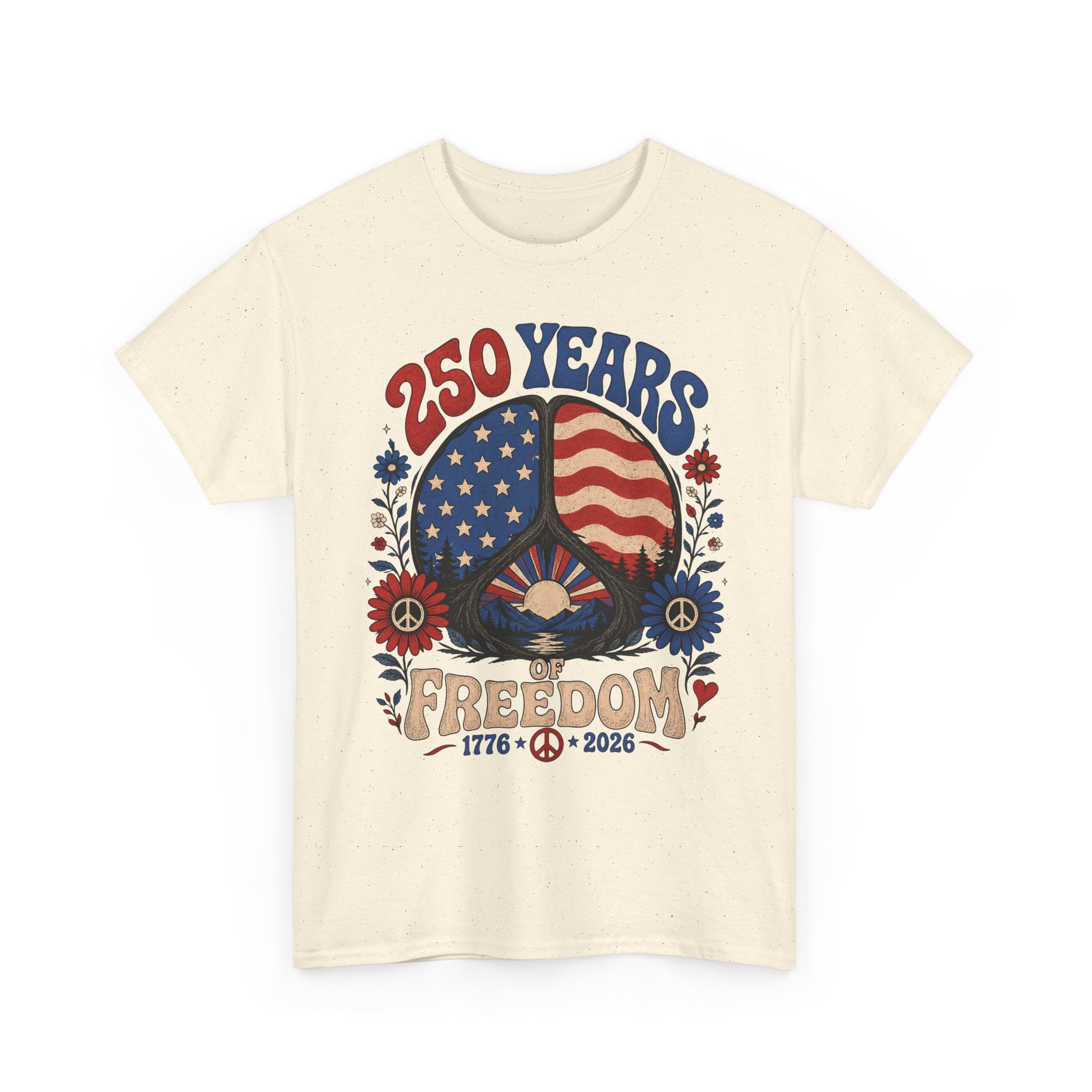 Gnome Flag Freedom 250th Anniversary Cute Patriotic USA 250 Basic T-Shirt - Unisex