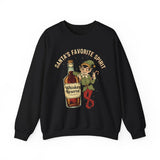 Santas Favorite Spirit Crewneck Sweatshirt - Unisex