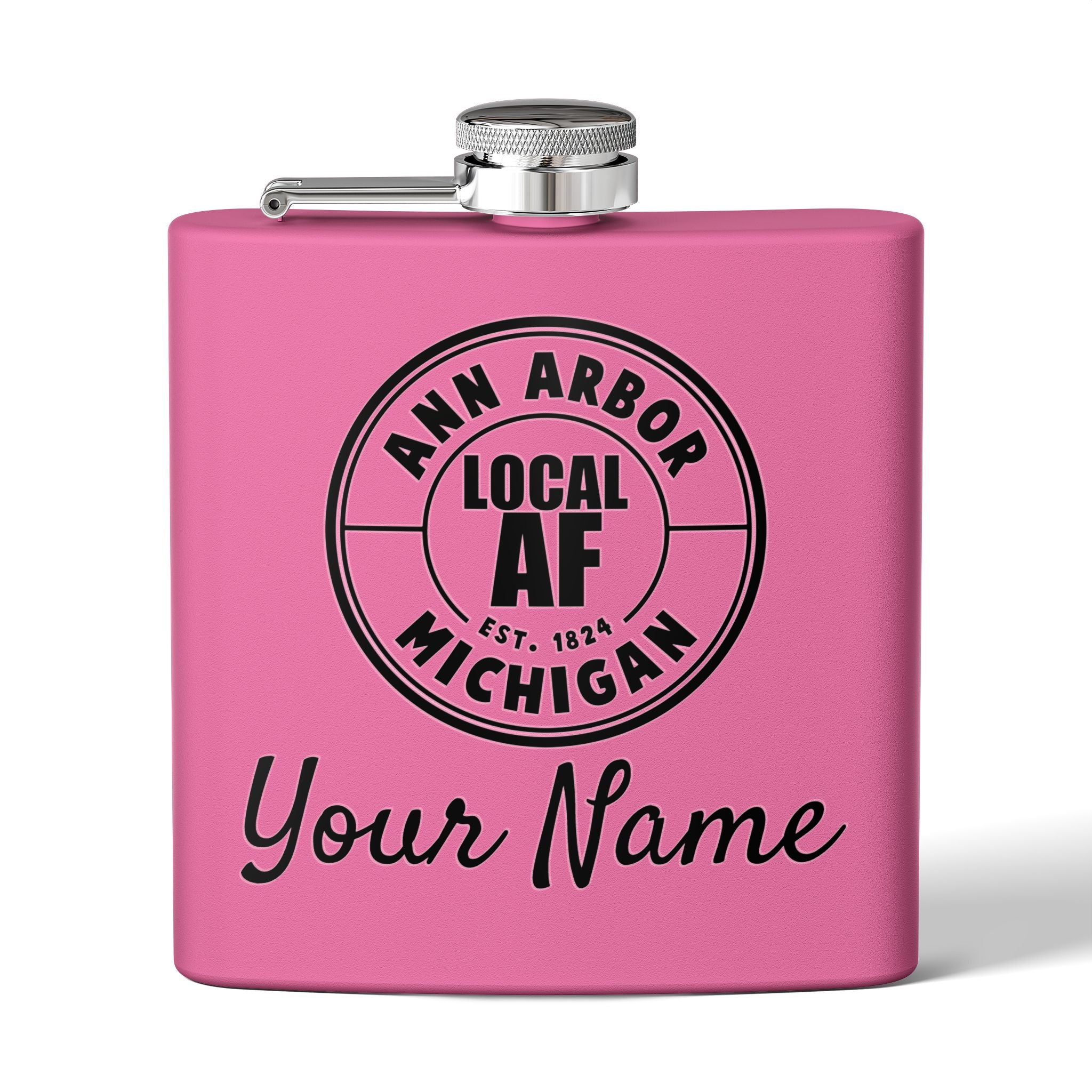 Ann Arbor Local AF Flask - 6oz