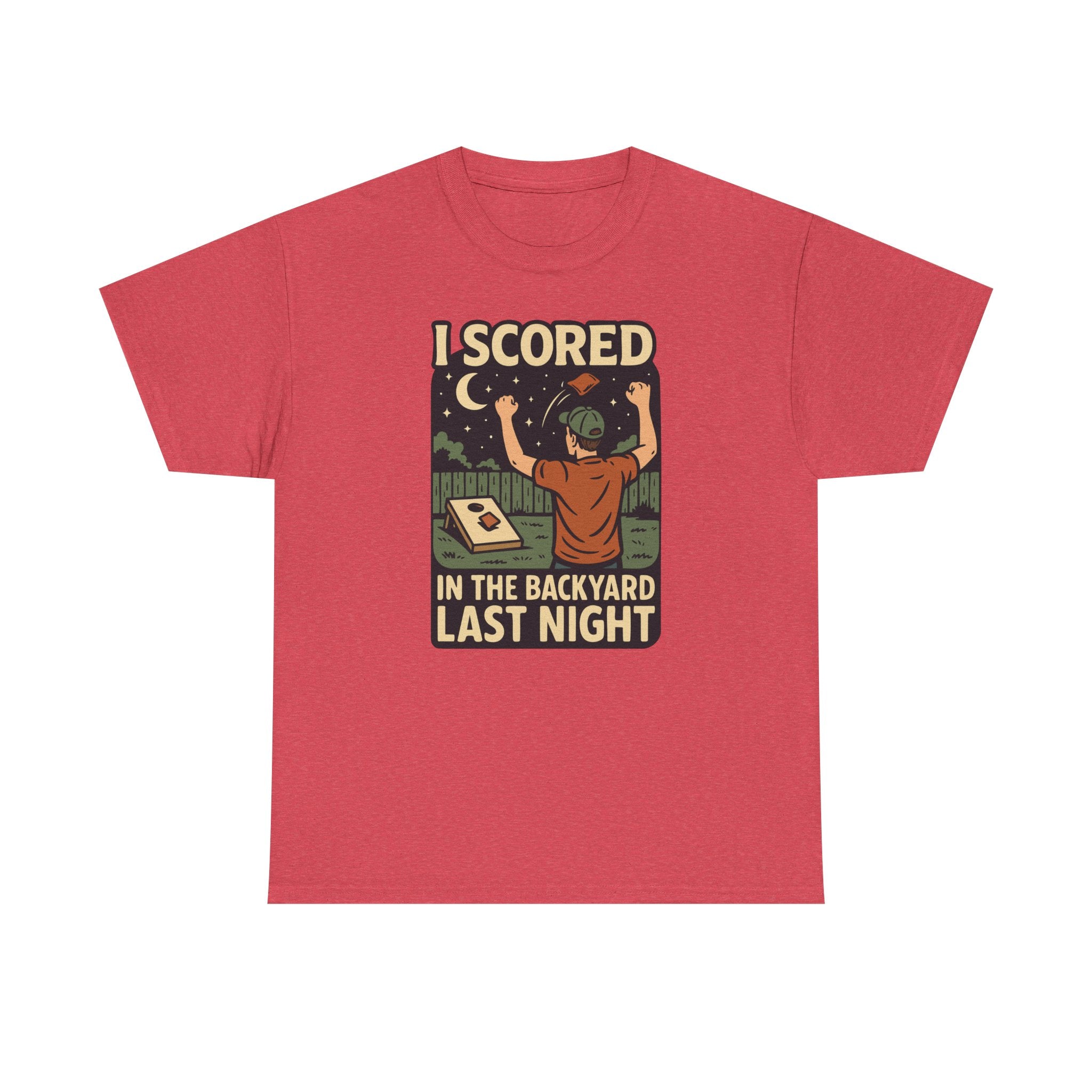I Scored in the Backyard Last Night Basic T-Shirt - Unisex
