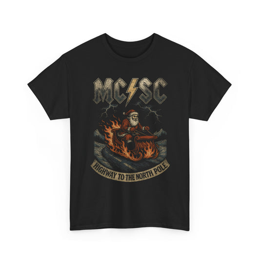MC-SC Highway to the North Pole Firefly Basic T-Shirt - Unisex