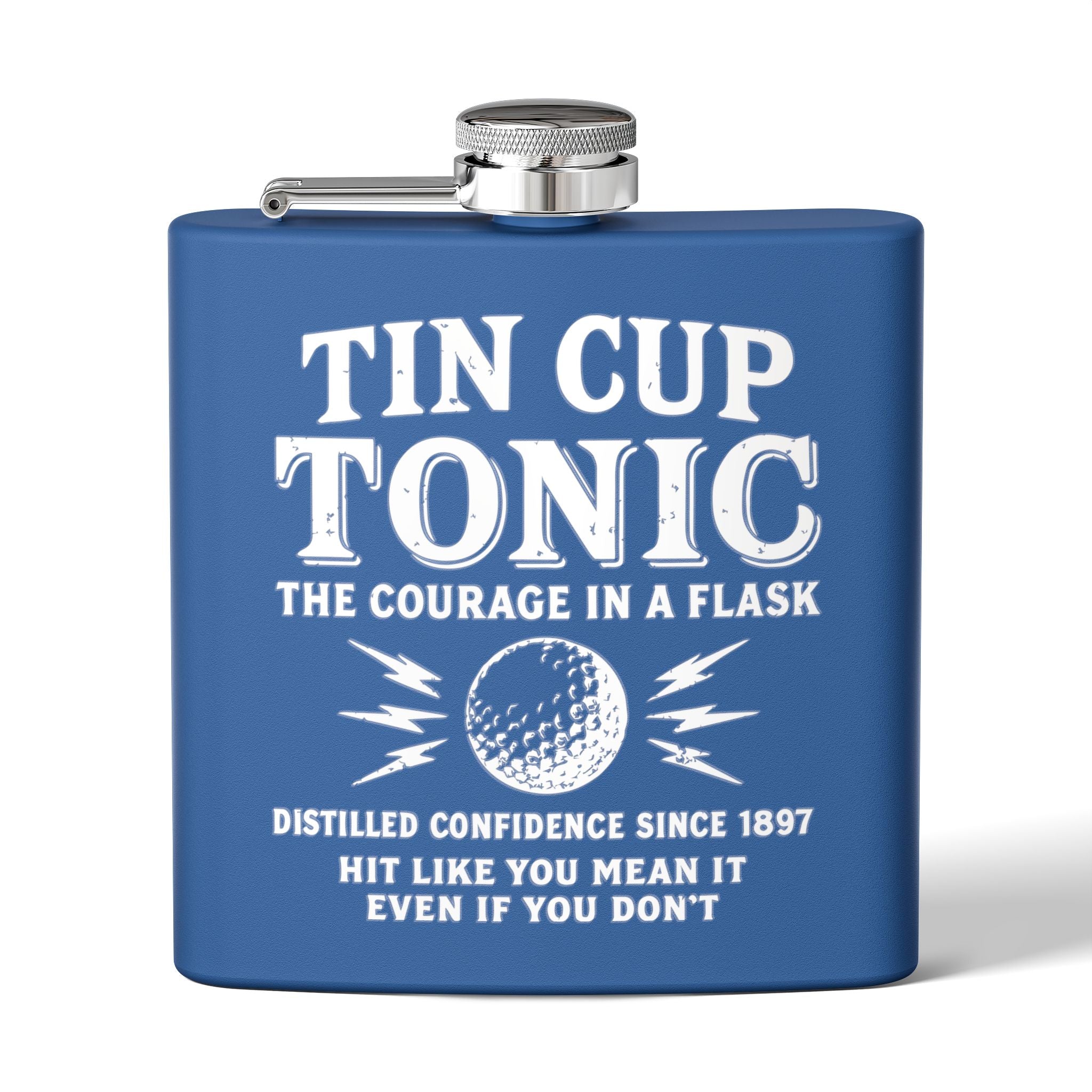 Tin Cup Tonic Flask - 6oz
