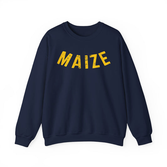 Maize Yellow Crewneck Sweatshirt - Unisex