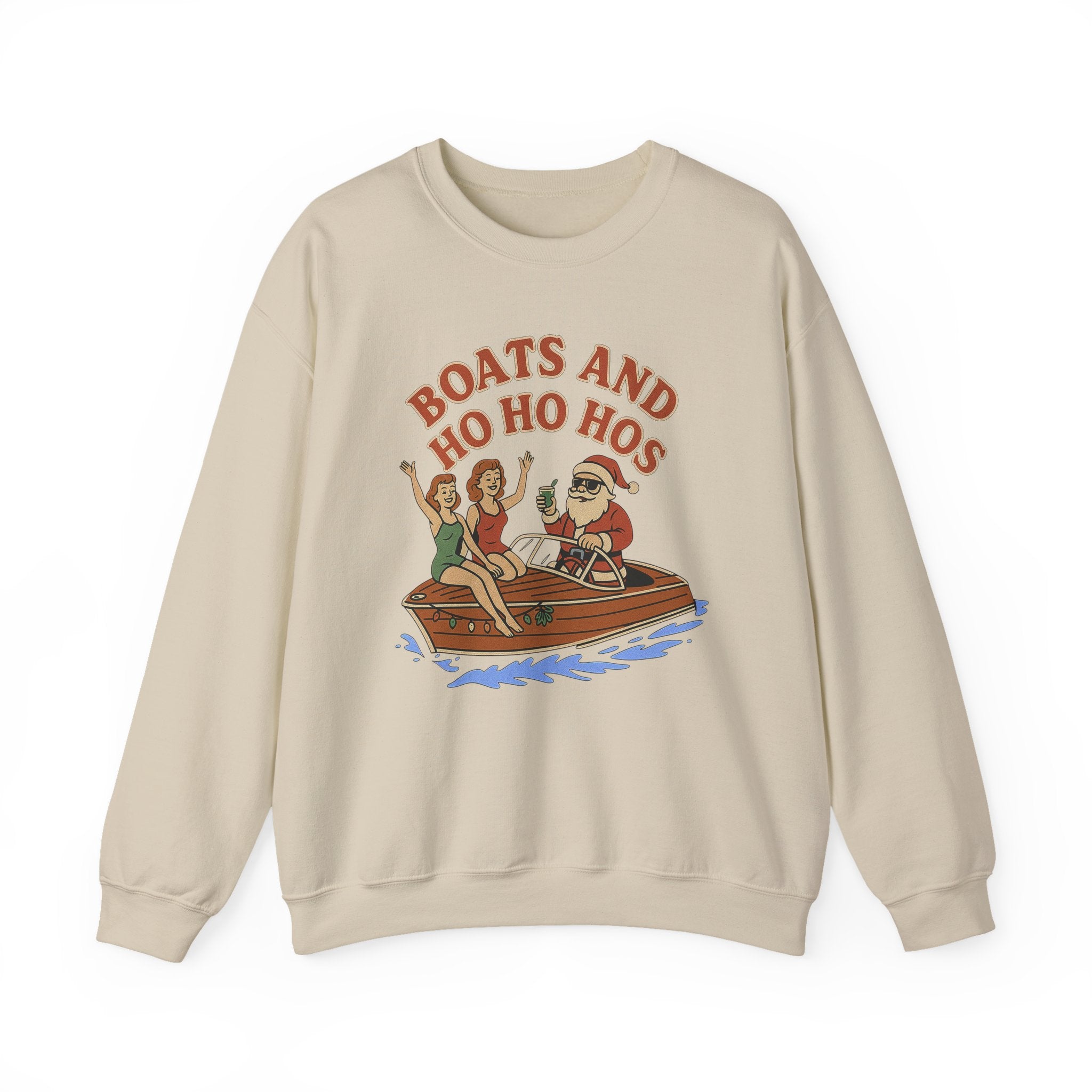 Boats And Ho Ho Hos Crewneck Sweatshirt - Unisex