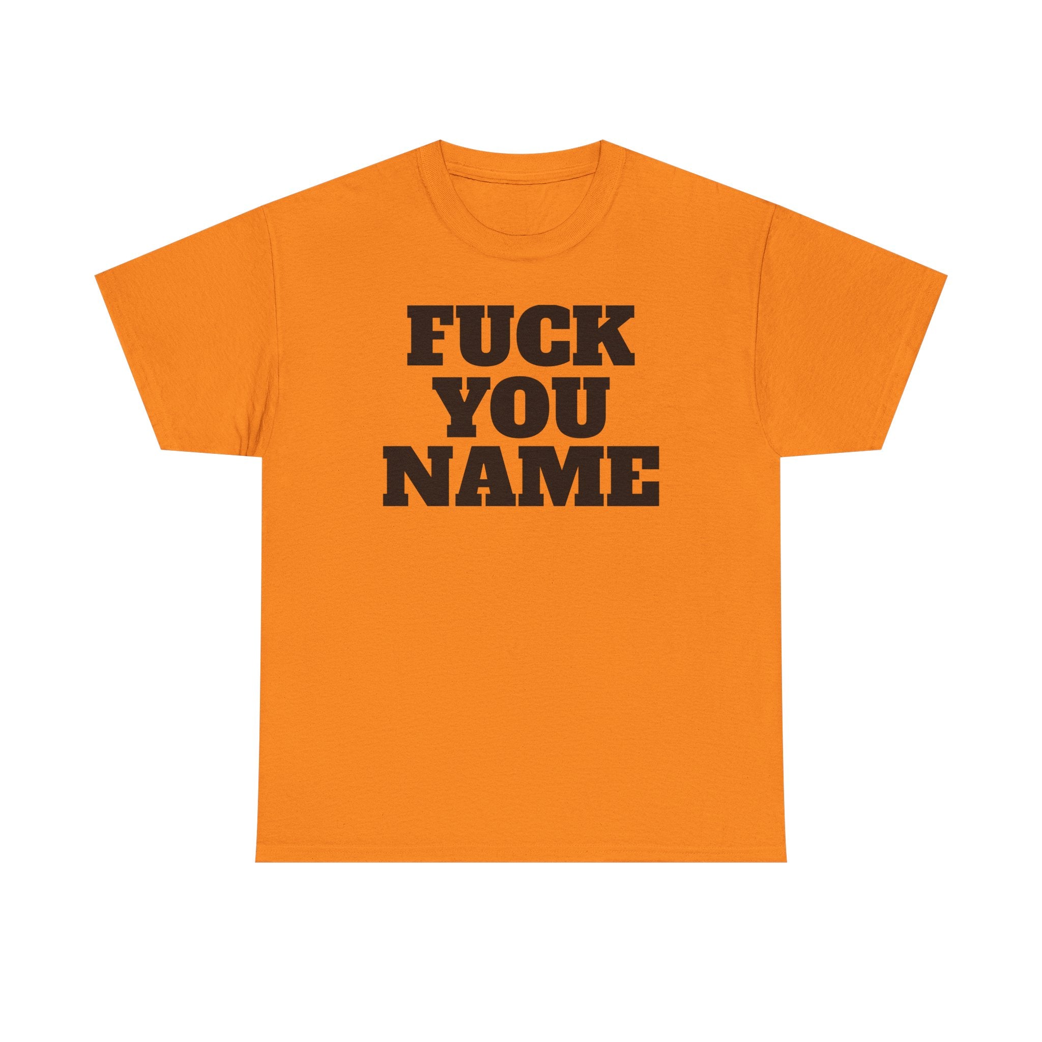 FU Name Personalized Basic T-Shirt - Unisex