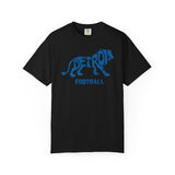 Detroit Football Lion Blue Premium T-Shirt - Unisex