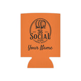 36 Social Logo 2 SL Can Cooler - Regular - Orange (Satisfy)