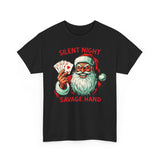 Silent Night Savage Hand Basic T-Shirt - Unisex