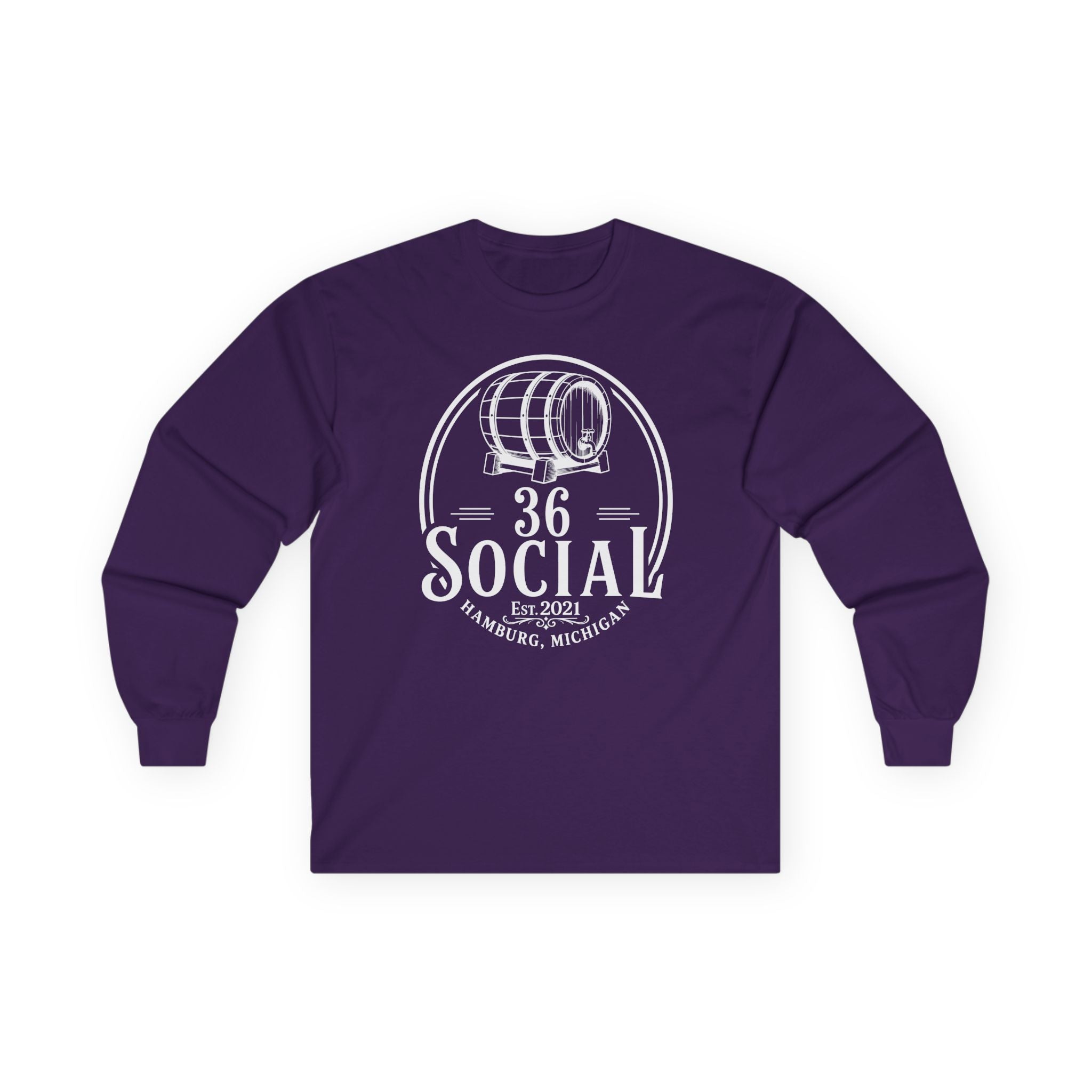 Long Sleeve Basic T-Shirt - Unisex - 36 Social