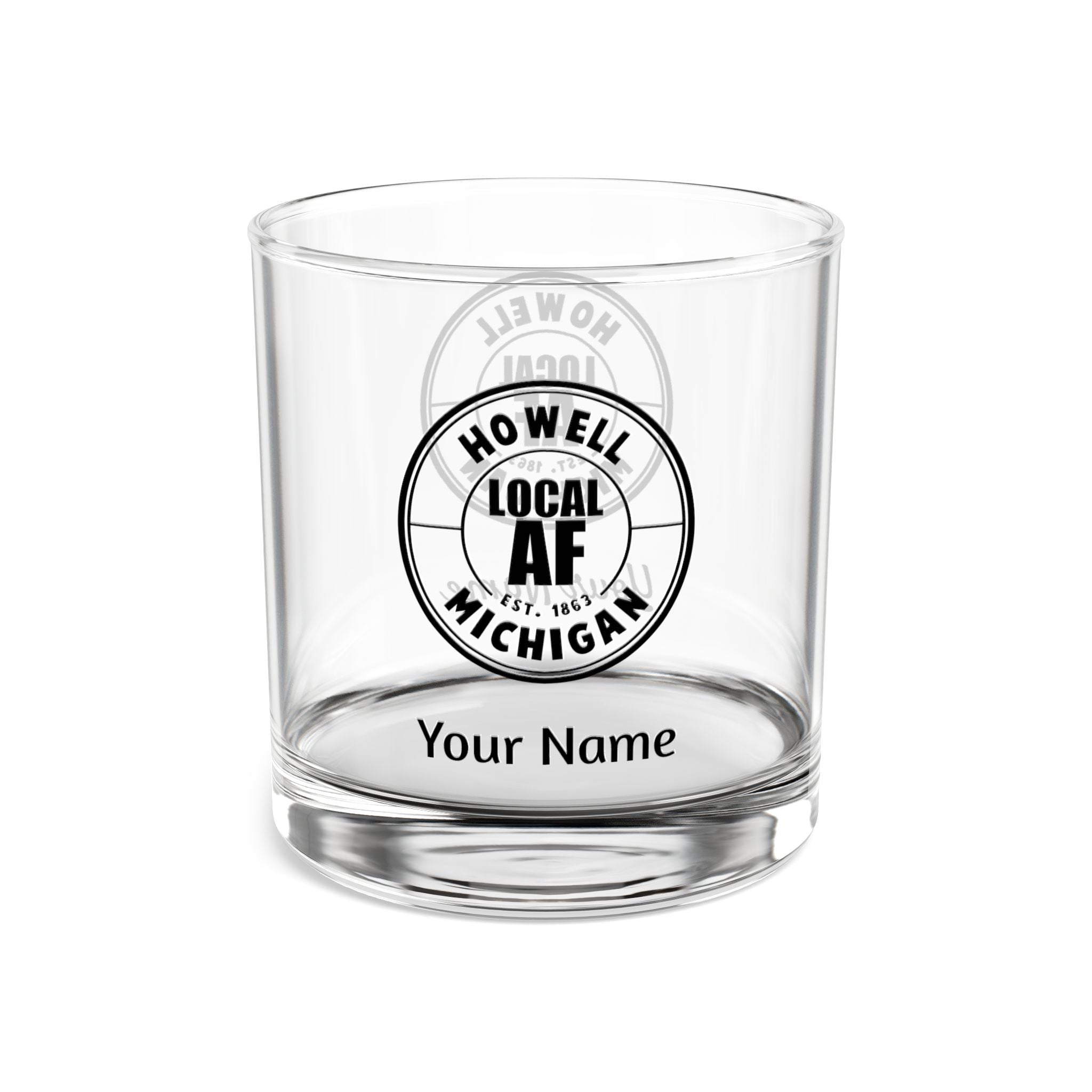 Howell Local AF Rocks Glass - 10oz