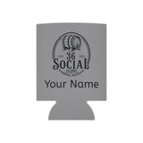 36 Social Logo 2 SL Can Cooler - Regular - Gray (Satisfy)