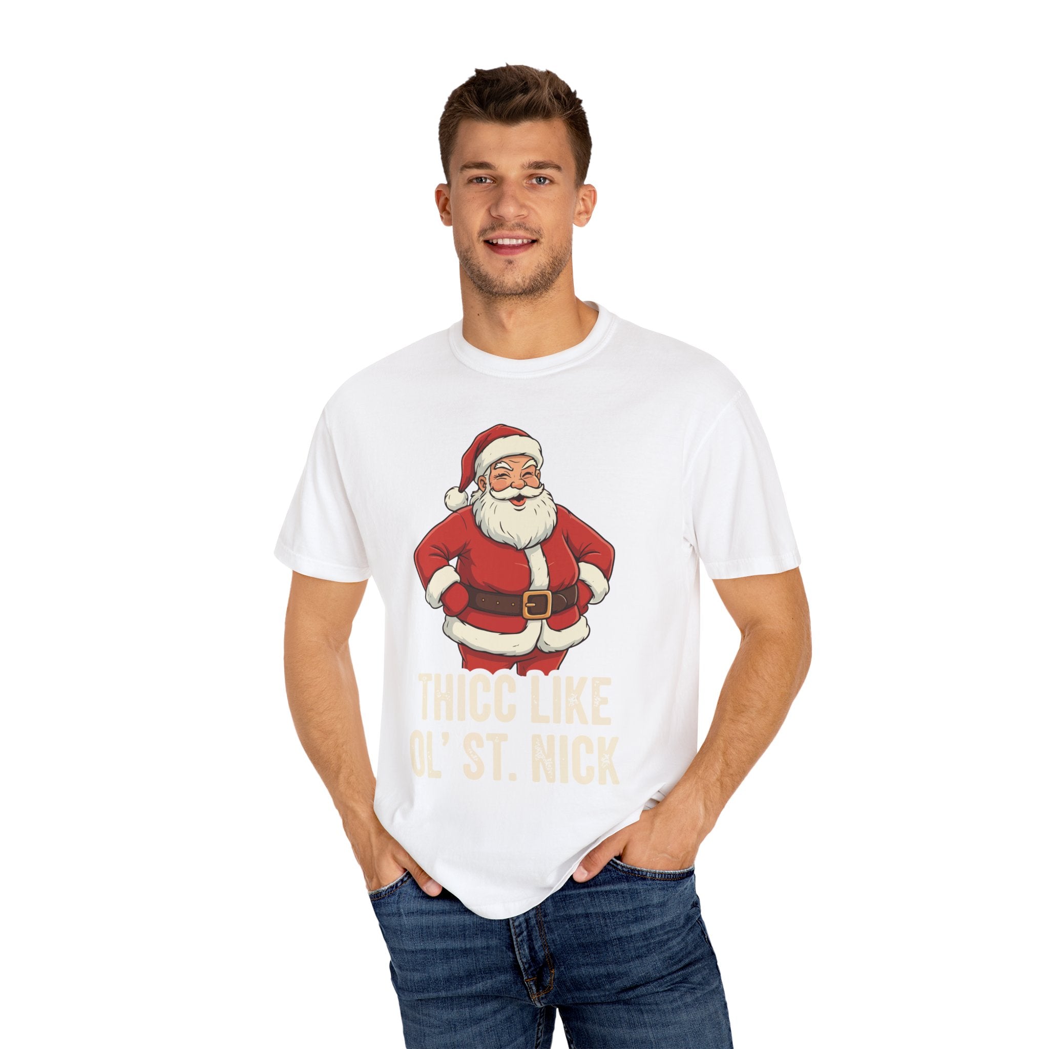 Thicc Like Ol St Nick Premium T-Shirt - Unisex