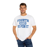 Fourth and Go For It Blue Premium T-Shirt - Unisex