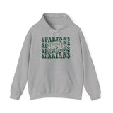 Spartans Football Green Hoodie - Unisex