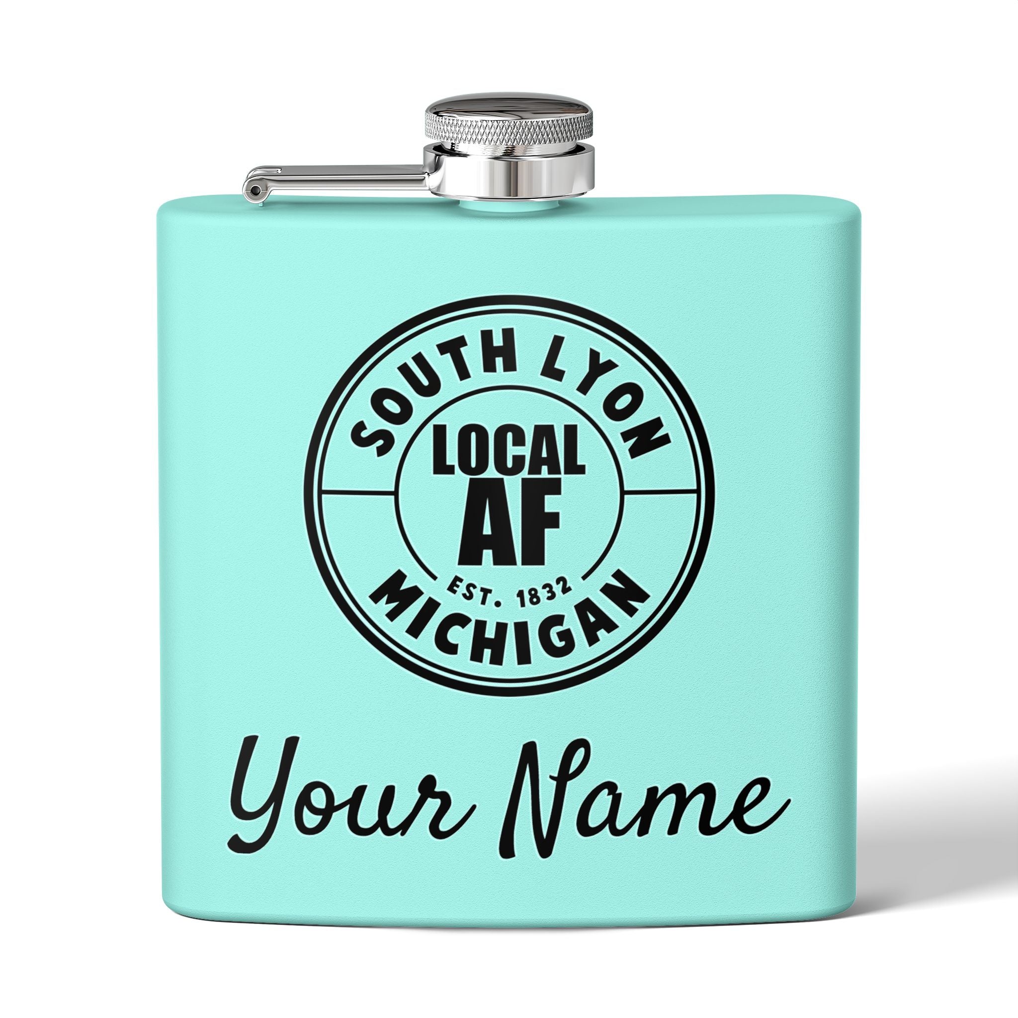 South Lyon Local AF Flask - 6oz