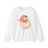 Pink Santa Crewneck Sweatshirt - Unisex