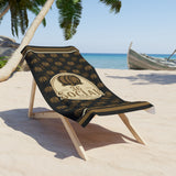 Beach Towel — 36 Social Barrel Logo Retro Beach Towel