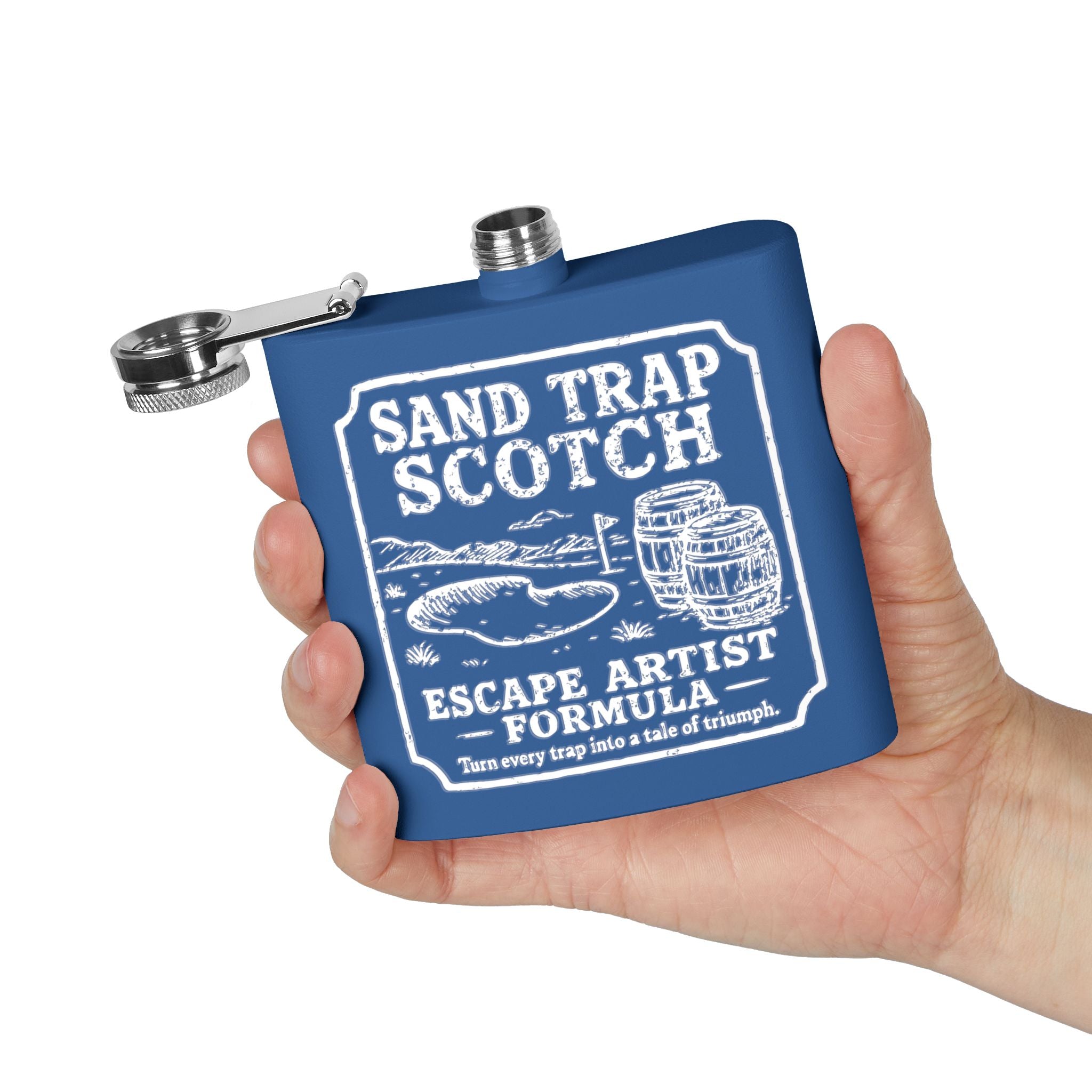 Sand Trap Scotch Flask - 6oz