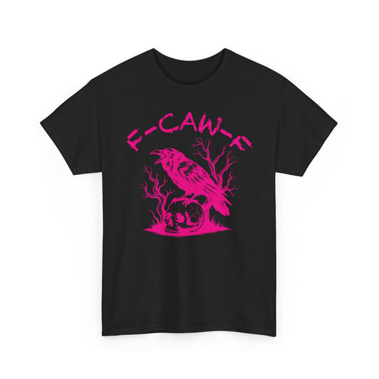 F-CAW-F-Skull Pink Basic T-Shirt - Unisex
