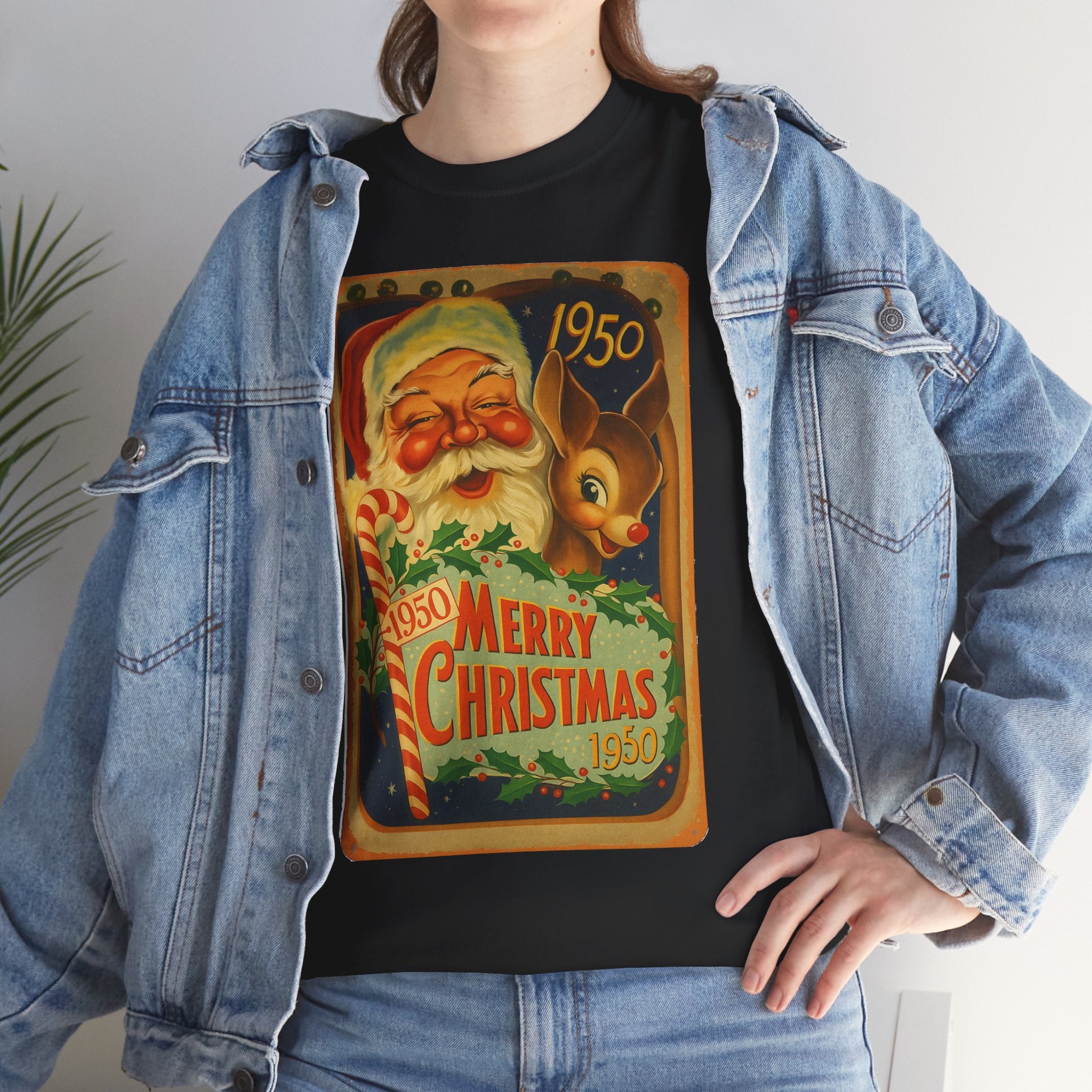Merry Christmas 1950 Basic T-Shirt - Unisex