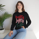 Holly Jolly Babe Crewneck Sweatshirt - Unisex