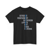 Detroit Names Basic T-Shirt - Unisex