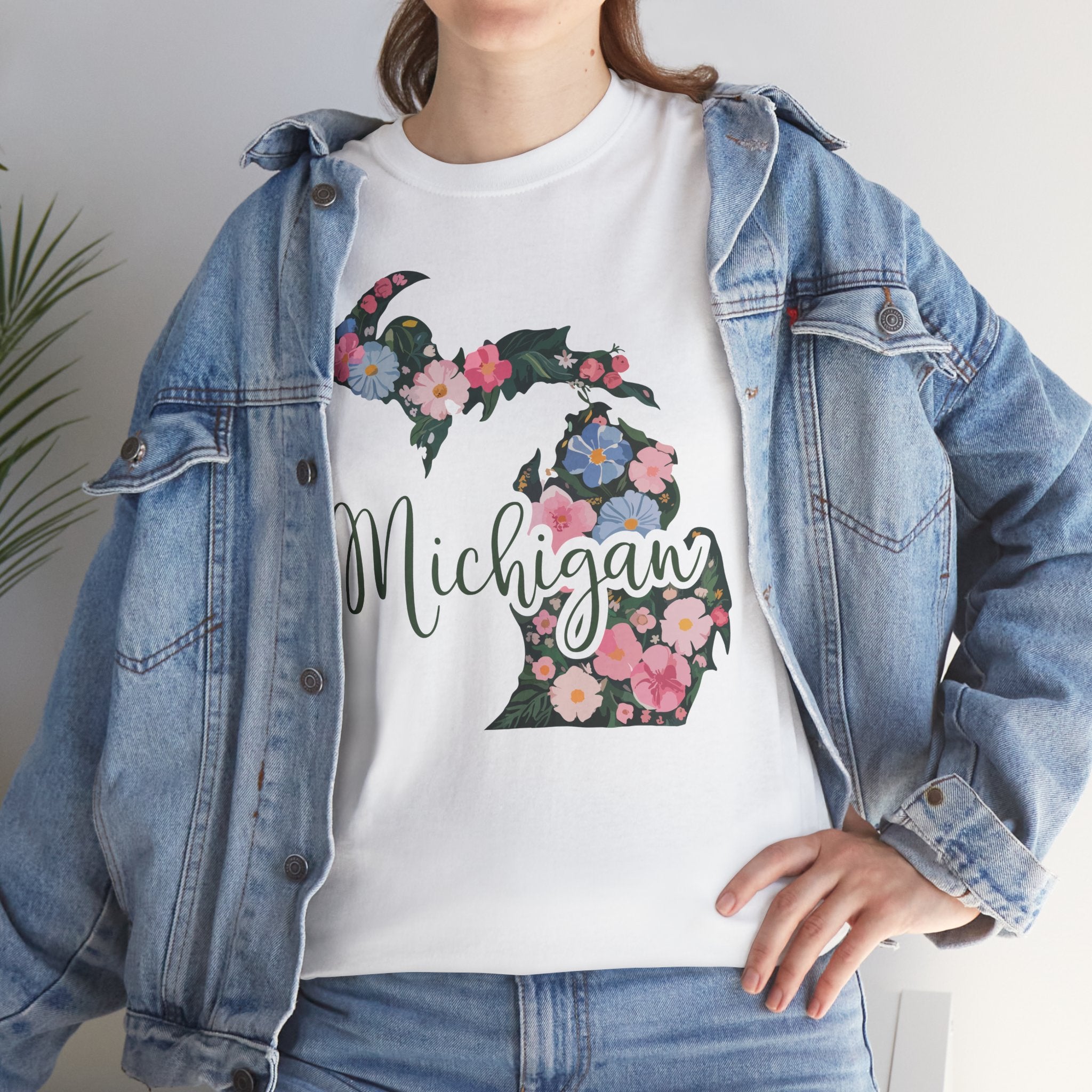 Michigan Floral T-Shirt - Unisex
