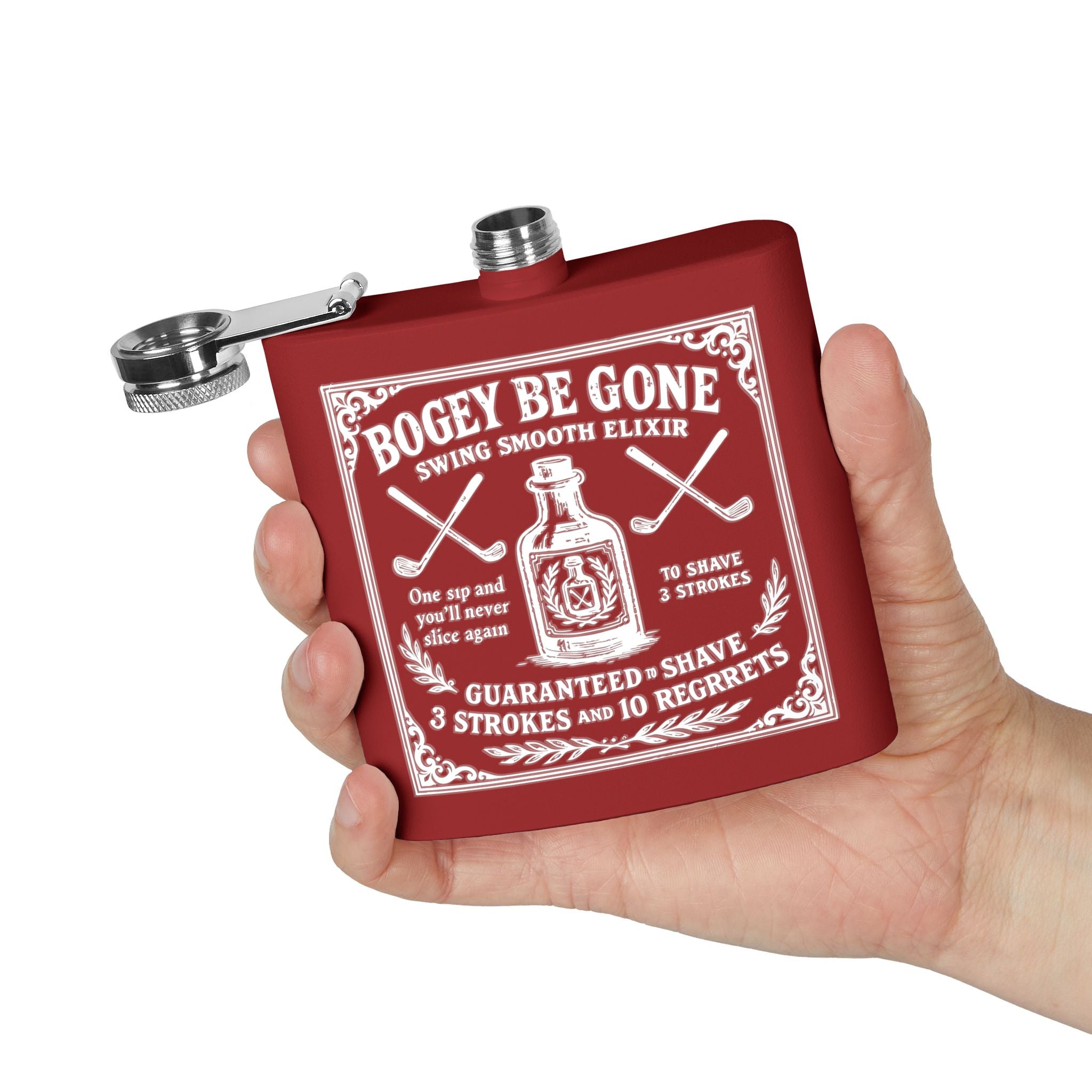 Bogey Be Gone Flask - 6oz