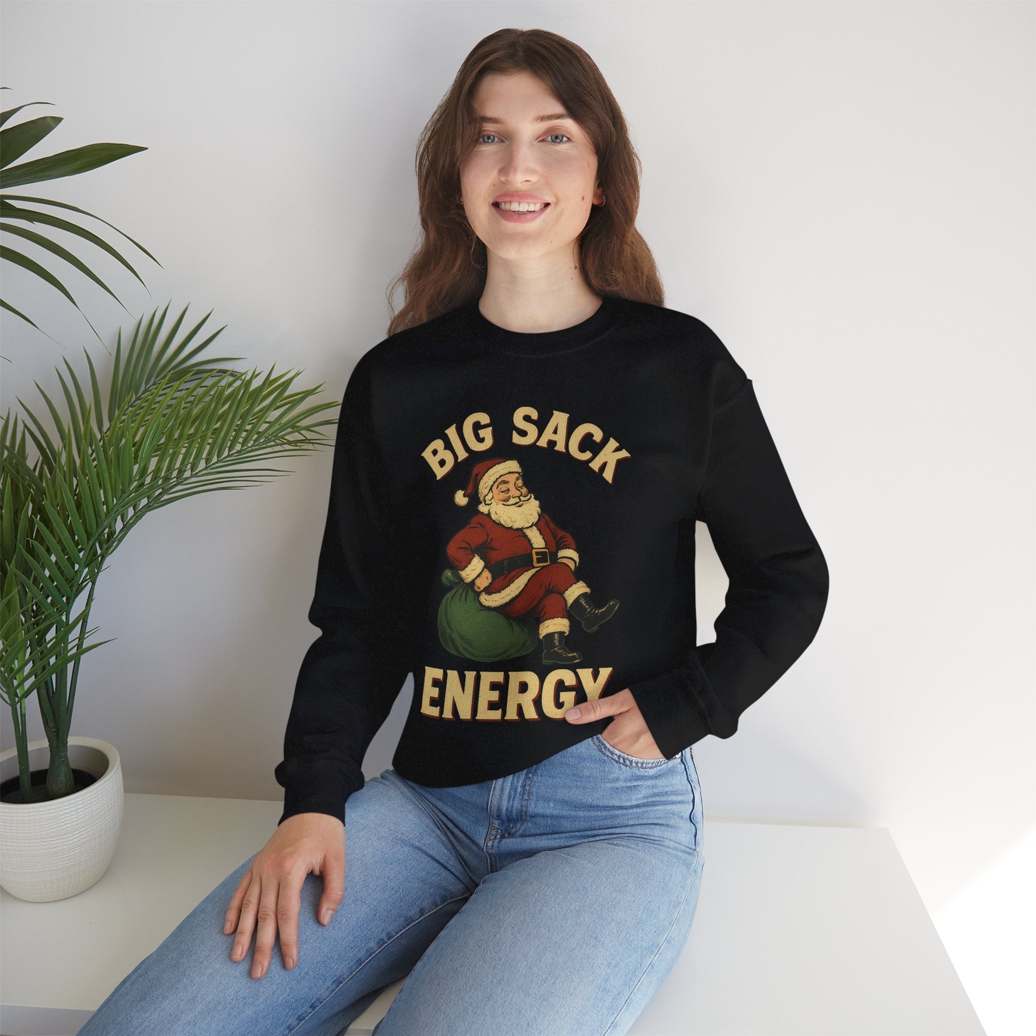 Big Sack Energy Crewneck Sweatshirt - Unisex
