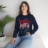 Holly Jolly Babe Crewneck Sweatshirt - Unisex