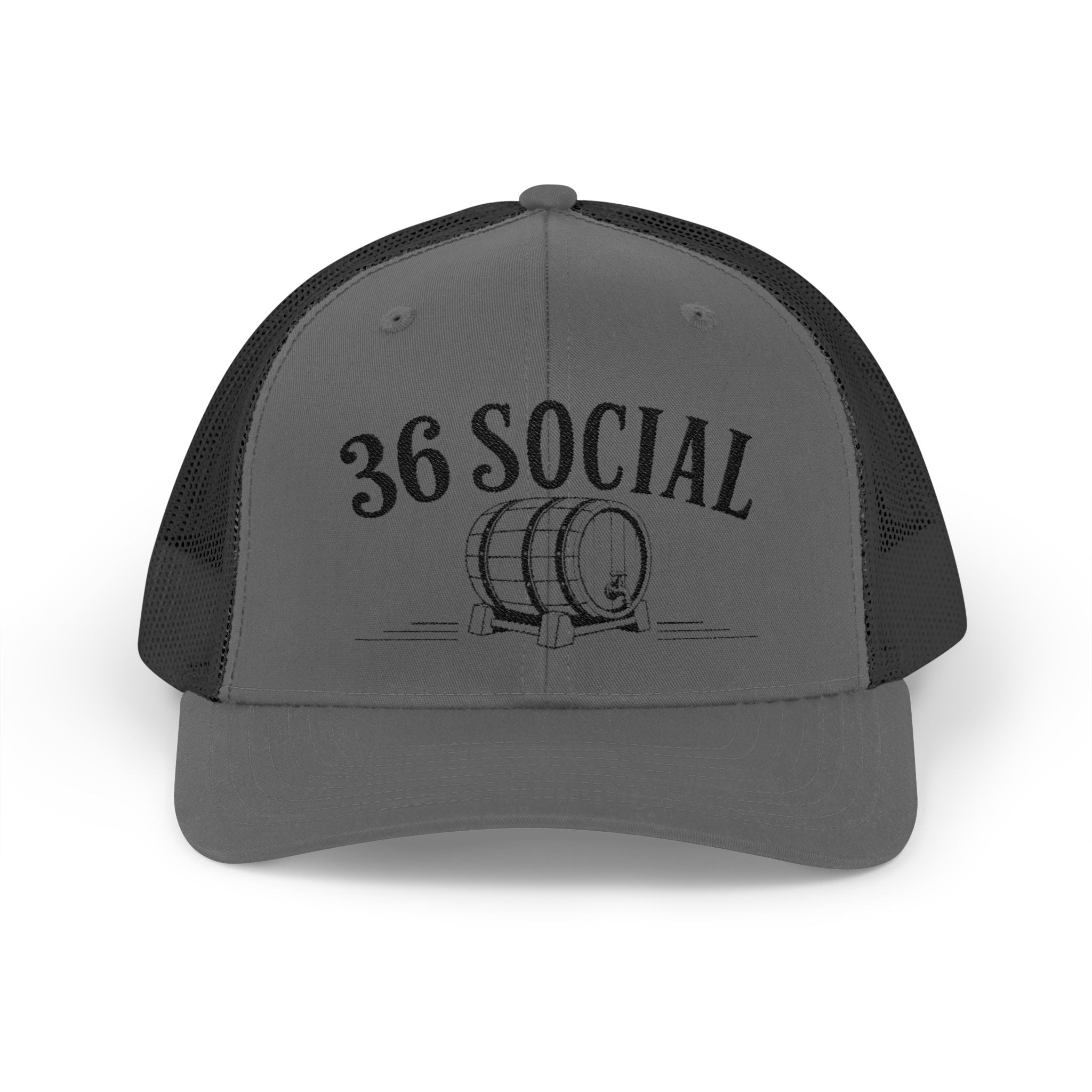 Snapback Trucker Cap - Embroidered - 36 Social