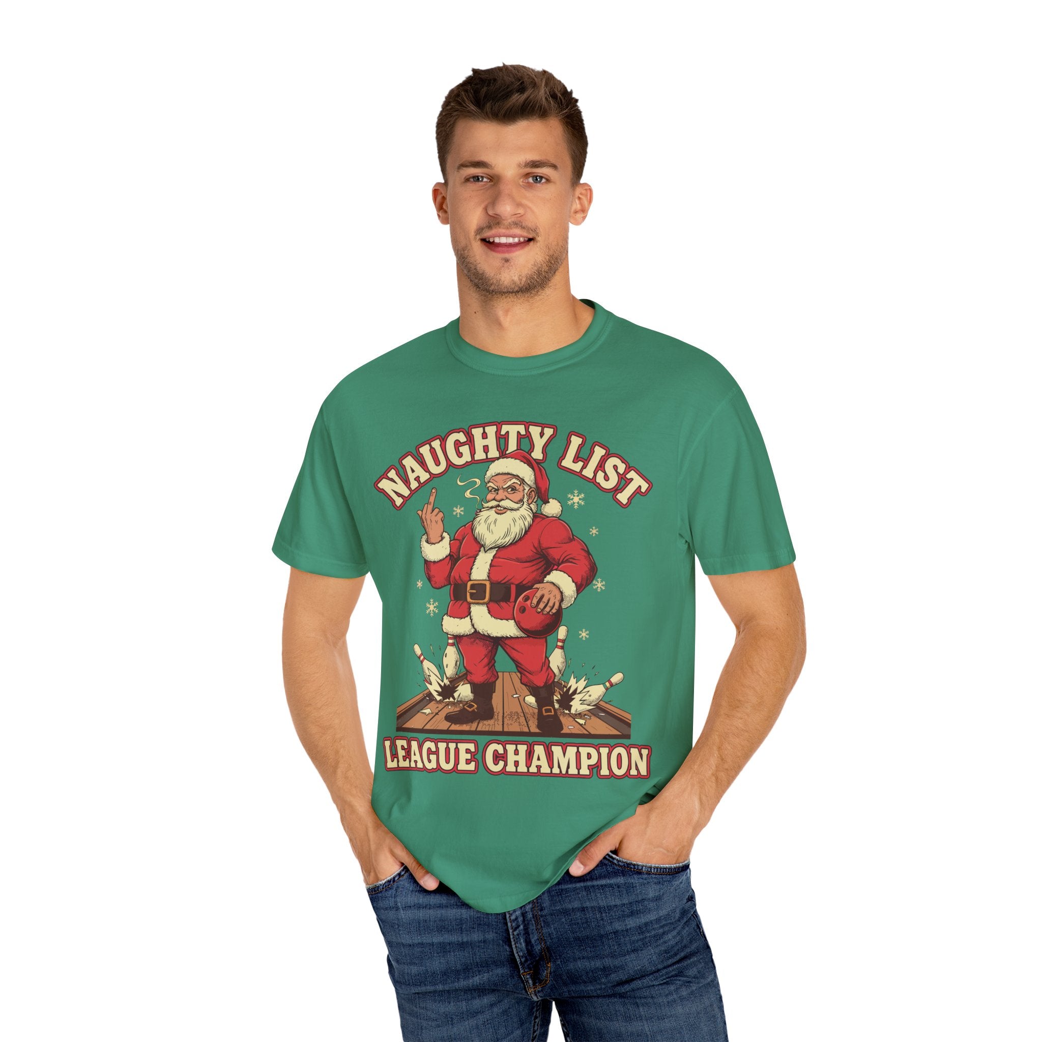 Naughty List League Champion Premium T-Shirt - Unisex