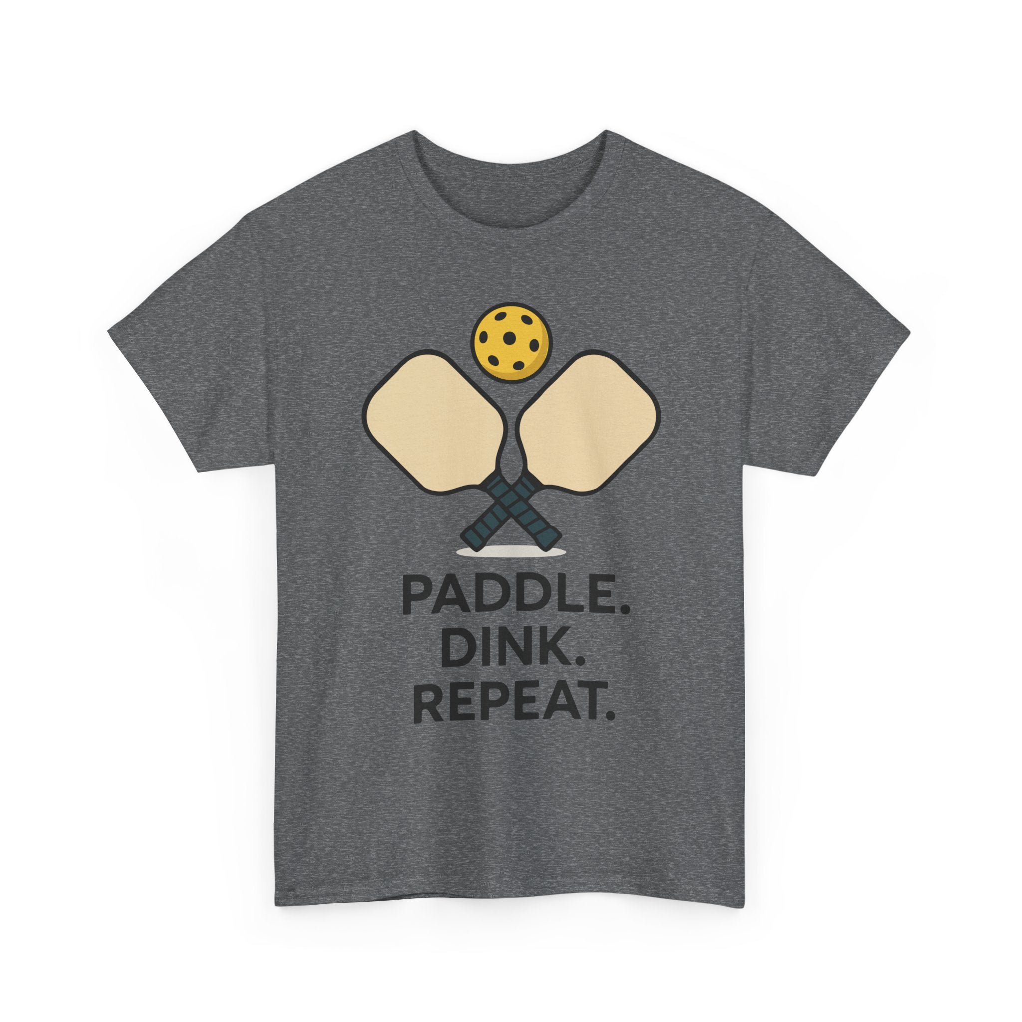Paddle Dink Repeat Basic T-Shirt - Unisex