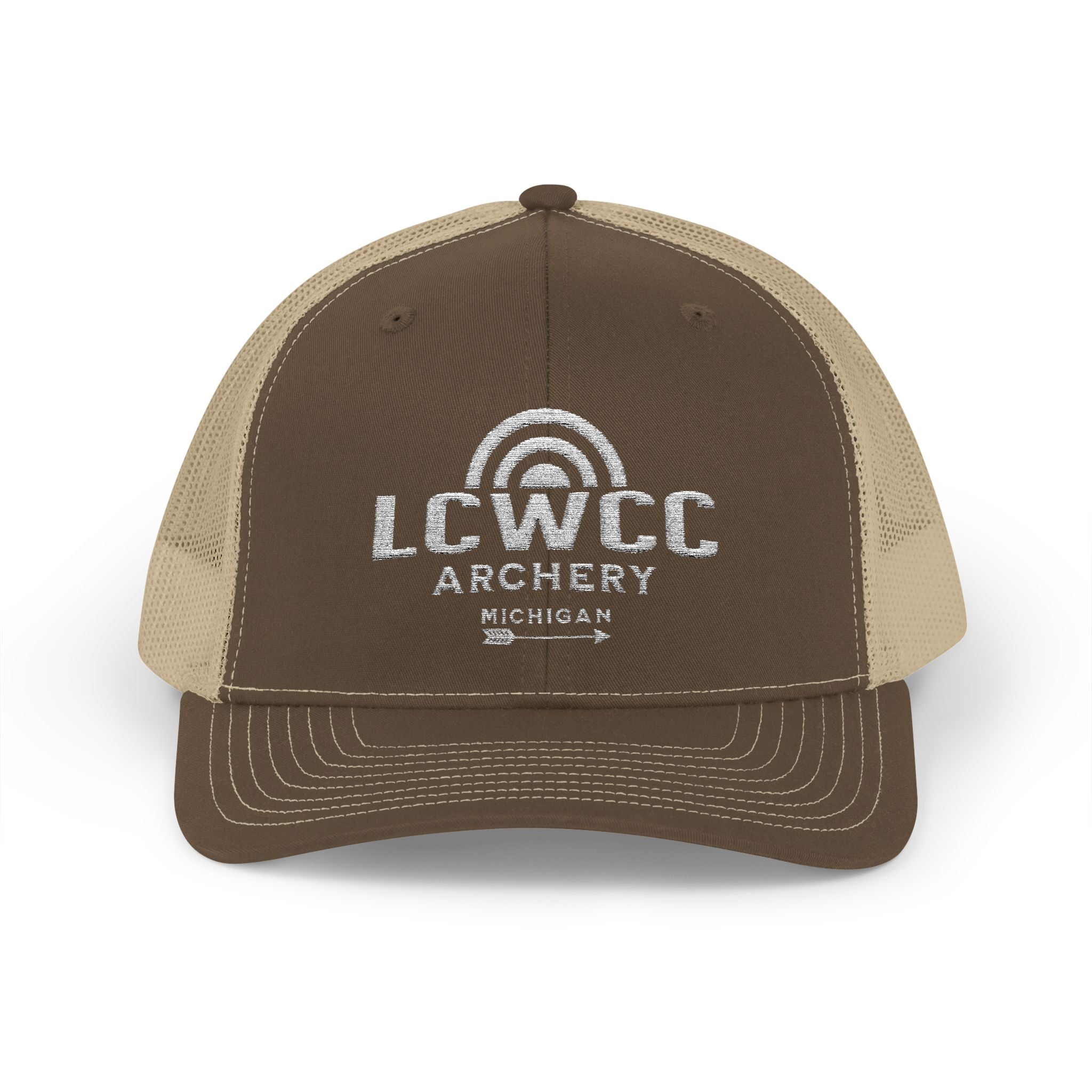 LCWCC Archery Logo Snapback Trucker Cap